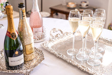 Load image into Gallery viewer, Magnificent Antique Solid Silver Georgian Tray / Salver (70cm) with Chased Border - William Marshall, 1828