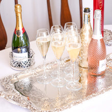 Load image into Gallery viewer, Magnificent Antique Solid Silver Georgian Tray / Salver (70cm) with Chased Border - William Marshall, 1828