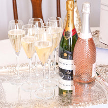 Load image into Gallery viewer, Magnificent Antique Solid Silver Georgian Tray / Salver (70cm) with Chased Border - William Marshall, 1828