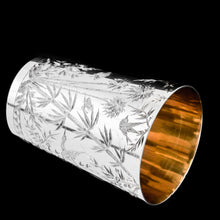 Load image into Gallery viewer, Antique Solid Silver Aesthetic Style Beaker/Cup - John Adlwinckle & James Slater 1881