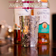 Load image into Gallery viewer, Antique Solid Silver Aesthetic Style Beaker/Cup - John Adlwinckle & James Slater 1881