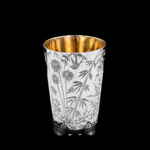 Load image into Gallery viewer, Antique Solid Silver Aesthetic Style Beaker/Cup - John Adlwinckle & James Slater 1881
