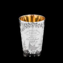 Load image into Gallery viewer, Antique Solid Silver Aesthetic Style Beaker/Cup - John Adlwinckle & James Slater 1881