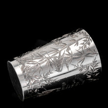 Load image into Gallery viewer, Antique Solid Silver Aesthetic Style Beaker/Cup - John Adlwinckle & James Slater 1881