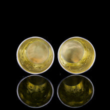 Load image into Gallery viewer, Antique Georgian Solid Silver Pair of Beakers/Cups with Floral Chasing - John Robins 1796