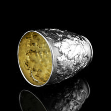 Load image into Gallery viewer, Antique Victorian Solid Silver Beaker/Cup with Superb Naturalistic Grapevine Design - Barnard 1871