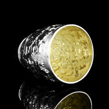 Load image into Gallery viewer, Antique Victorian Solid Silver Beaker/Cup with Superb Naturalistic Grapevine Design - Barnard 1871