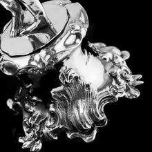 Load image into Gallery viewer, Antique English Solid Silver Figural Candlestick/Candleholder - Charles Thomas Fox & George Fox 1842