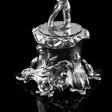 Load image into Gallery viewer, Antique English Solid Silver Figural Candlestick/Candleholder - Charles Thomas Fox & George Fox 1842