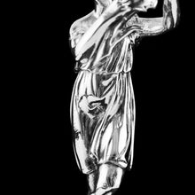 Load image into Gallery viewer, Antique English Solid Silver Figural Candlestick/Candleholder - Charles Thomas Fox & George Fox 1842