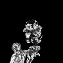 Load image into Gallery viewer, Antique English Solid Silver Figural Candlestick/Candleholder - Charles Thomas Fox & George Fox 1842