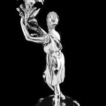 Load image into Gallery viewer, Antique English Solid Silver Figural Candlestick/Candleholder - Charles Thomas Fox & George Fox 1842