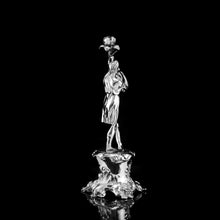 Load image into Gallery viewer, Antique English Solid Silver Figural Candlestick/Candleholder - Charles Thomas Fox & George Fox 1842