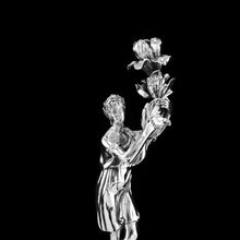 Load image into Gallery viewer, Antique English Solid Silver Figural Candlestick/Candleholder - Charles Thomas Fox & George Fox 1842