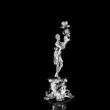 Load image into Gallery viewer, Antique English Solid Silver Figural Candlestick/Candleholder - Charles Thomas Fox & George Fox 1842