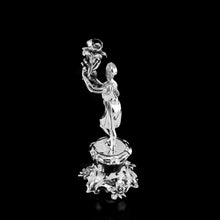 Load image into Gallery viewer, Antique English Solid Silver Figural Candlestick/Candleholder - Charles Thomas Fox & George Fox 1842