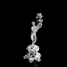 Load image into Gallery viewer, Antique English Solid Silver Figural Candlestick/Candleholder - Charles Thomas Fox & George Fox 1842