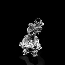 Load image into Gallery viewer, Antique English Solid Silver Figural Candlestick/Candleholder - Charles Thomas Fox & George Fox 1842