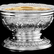 Load image into Gallery viewer, Magnificent Antique Solid Silver Georgian Pedestal Salts - Robert Hennell 1826