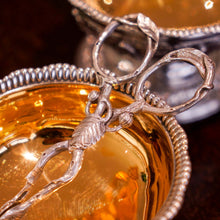 Load image into Gallery viewer, Magnificent Antique Solid Silver Georgian Pedestal Salts - Robert Hennell 1826