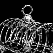 Load image into Gallery viewer, A Magnificent Georgian Solid Silver Toast Rack - John & Thomas Settle 1823