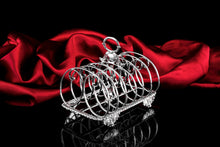 Load image into Gallery viewer, A Magnificent Georgian Solid Silver Toast Rack - John & Thomas Settle 1823