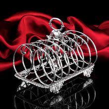 Load image into Gallery viewer, A Magnificent Georgian Solid Silver Toast Rack - John & Thomas Settle 1823