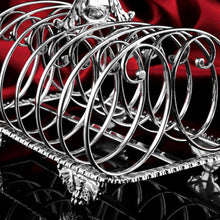 Load image into Gallery viewer, A Magnificent Georgian Solid Silver Toast Rack - John & Thomas Settle 1823