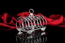 Load image into Gallery viewer, A Magnificent Georgian Solid Silver Toast Rack - John & Thomas Settle 1823