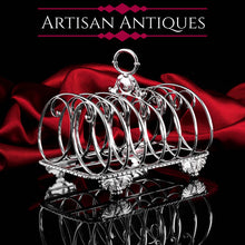 Load image into Gallery viewer, A Magnificent Georgian Solid Silver Toast Rack - John & Thomas Settle 1823