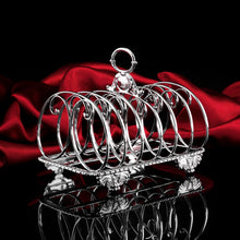 Load image into Gallery viewer, A Magnificent Georgian Solid Silver Toast Rack - John & Thomas Settle 1823