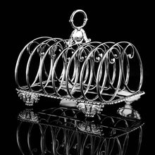 Load image into Gallery viewer, A Magnificent Georgian Solid Silver Toast Rack - John & Thomas Settle 1823