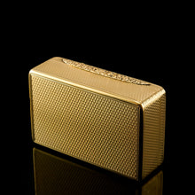 Load image into Gallery viewer, Antique Georgian Solid Silver Gilt Snuff Box, Engine Turned - Thomas Edwards 1829
