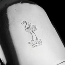 Load image into Gallery viewer, A Rare Victorian Solid Silver Hip Flask with Cup & Chain - Alfred Taylor 1862