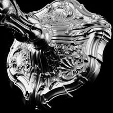 Load image into Gallery viewer, Magnificent Antique Solid Silver Pair of Rococo Candlesticks - 1890