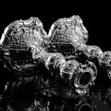 Load image into Gallery viewer, Magnificent Antique Solid Silver Pair of Rococo Candlesticks - 1890