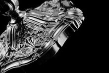 Load image into Gallery viewer, Magnificent Antique Solid Silver Pair of Rococo Candlesticks - 1890