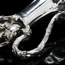 Load image into Gallery viewer, A Splendid Victorian Solid Silver Wine Ewer/Jug with Grape Vines - Benjamin Smith 1846 - Artisan Antiques