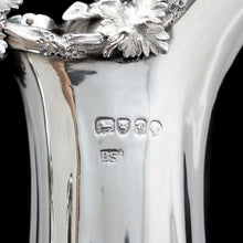 Load image into Gallery viewer, A Splendid Victorian Solid Silver Wine Ewer/Jug with Grape Vines - Benjamin Smith 1846 - Artisan Antiques