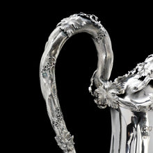 Load image into Gallery viewer, A Splendid Victorian Solid Silver Wine Ewer/Jug with Grape Vines - Benjamin Smith 1846 - Artisan Antiques