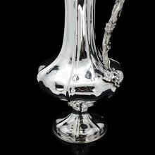 Load image into Gallery viewer, A Splendid Victorian Solid Silver Wine Ewer/Jug with Grape Vines - Benjamin Smith 1846 - Artisan Antiques