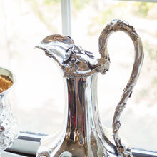 Load image into Gallery viewer, A Splendid Victorian Solid Silver Wine Ewer/Jug with Grape Vines - Benjamin Smith 1846 - Artisan Antiques