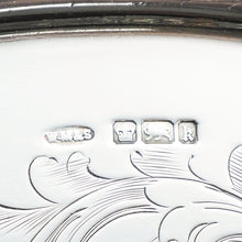 Load image into Gallery viewer, A Large Solid Silver Salver Edwardian - William Mammatt & Son 1902 - Artisan Antiques