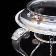 Load image into Gallery viewer, Antique Solid Silver Kettle with Ornate Chased Motifs - Elkington & Co. 1904 - Artisan Antiques