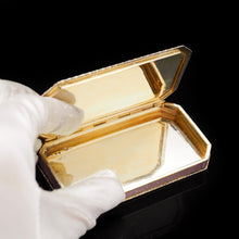 Load image into Gallery viewer, Splendid Silver Gilt & Guilloche Enamel Snuff Box - Viennese c.1875 - Artisan Antiques