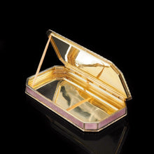 Load image into Gallery viewer, Splendid Silver Gilt & Guilloche Enamel Snuff Box - Viennese c.1875 - Artisan Antiques