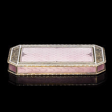 Load image into Gallery viewer, Splendid Silver Gilt & Guilloche Enamel Snuff Box - Viennese c.1875 - Artisan Antiques