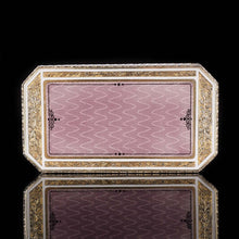 Load image into Gallery viewer, Splendid Silver Gilt & Guilloche Enamel Snuff Box - Viennese c.1875 - Artisan Antiques