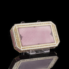 Load image into Gallery viewer, Splendid Silver Gilt & Guilloche Enamel Snuff Box - Viennese c.1875 - Artisan Antiques