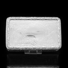 Load image into Gallery viewer, RESERVED - A Huge Solid Silver Table Snuff Box Victorian - Thomas Johnson 1869 - Artisan Antiques